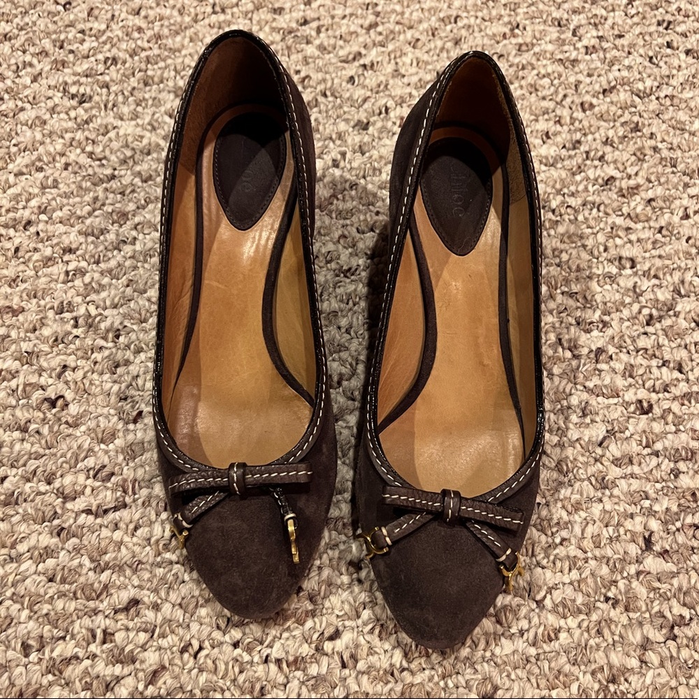 Beautiful Chloe Wedge Heels